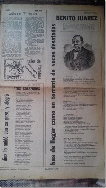 Taller de Literatura del Diario 1985