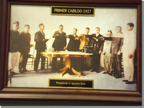 Cajeme primer Cabildo 1927