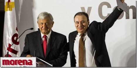 Alfonso Durazo y López Obrador