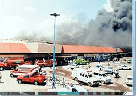 Incendio en Plaza Tutuli